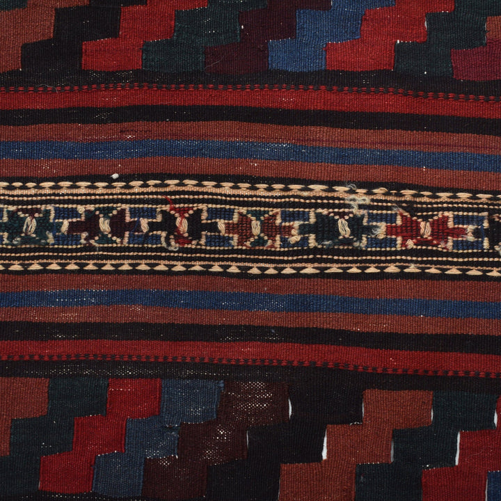 Afghan Vintage Kilim Runner 3' 7" x 10' 3" - No. AL24806