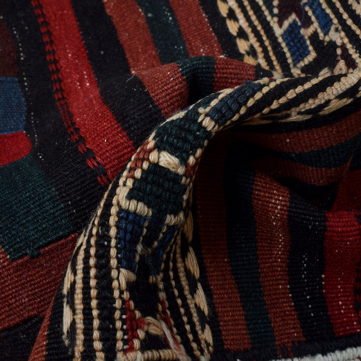 Afghan Vintage Kilim Runner 3' 7" x 10' 3" - No. AL24806