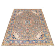 Hand Knotted Persian Heriz Area Rug 6' 7" x 9' 7" - No. AL34592