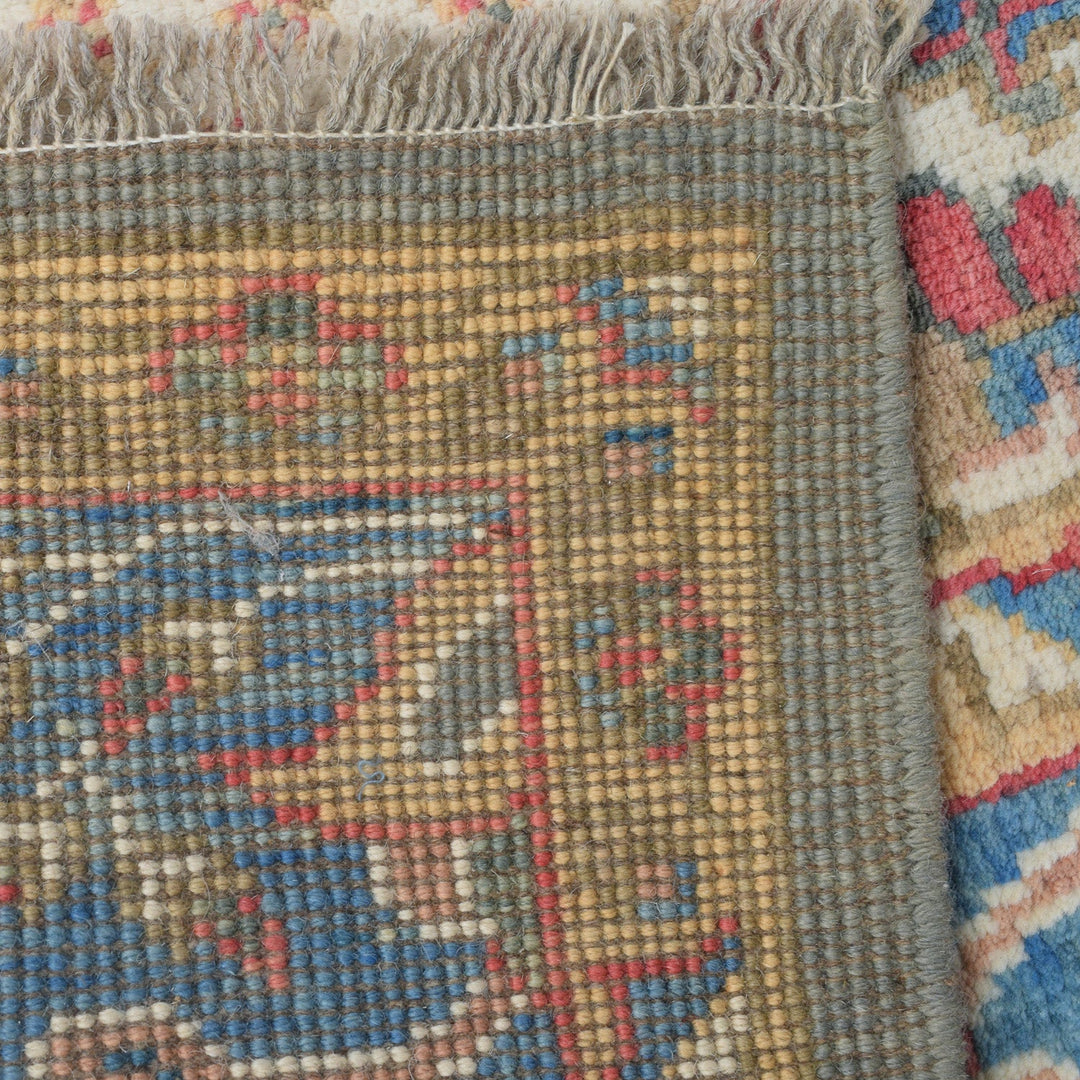 Hand Knotted Persian Heriz Area Rug 6' 7" x 9' 7" - No. AL34592