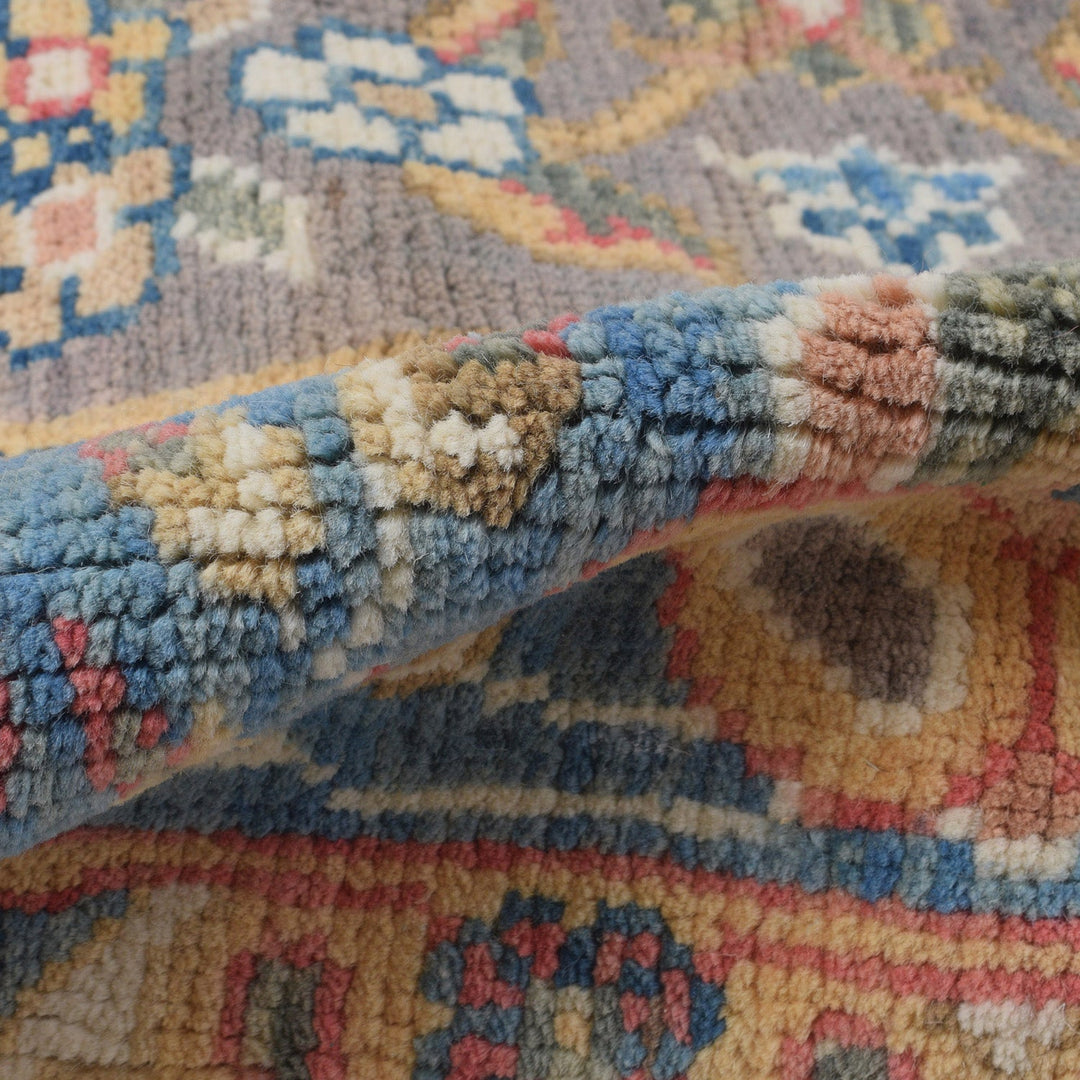 Hand Knotted Persian Heriz Area Rug 6' 7" x 9' 7" - No. AL34592