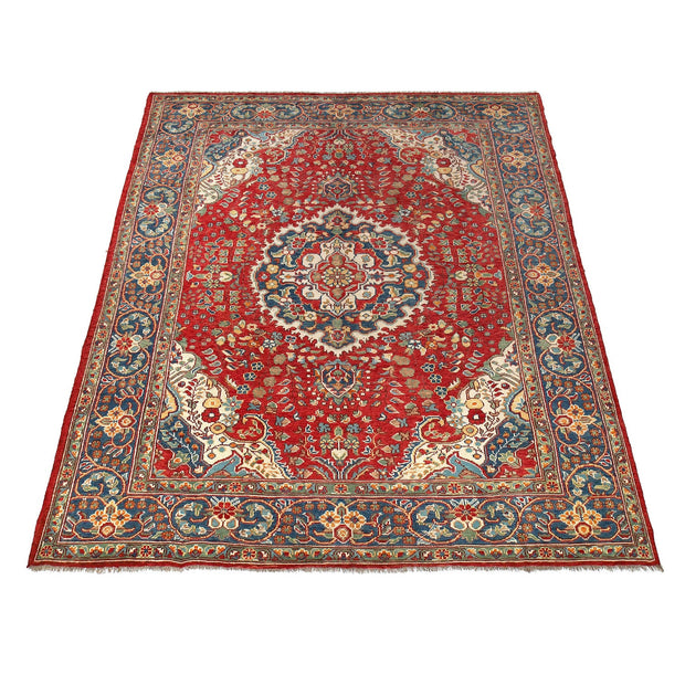 Hand Knotted Heriz Rug 8' 5" x 10' 6" - No. AL76851