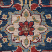Handmade Persian Design Heriz Carpet 6' 8" x 9' 7" - No. AL42346