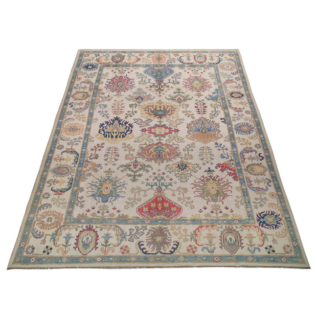 Modern Oushak Carpet 9' 11" x 13' 7" - No. AL42133