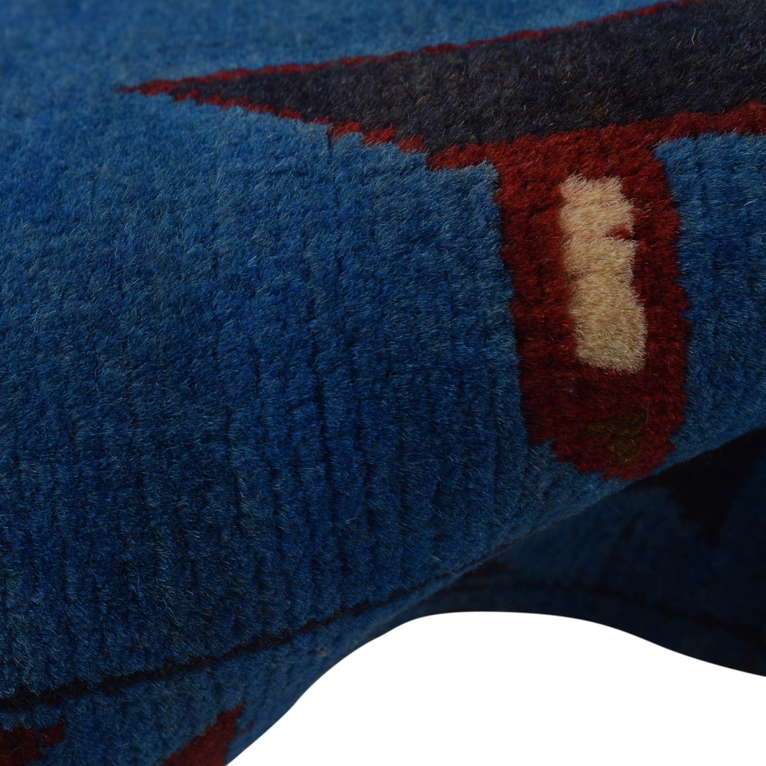 Authentic Afghan War Area Rug 3' 5" x 5' 1" - No. AL45734