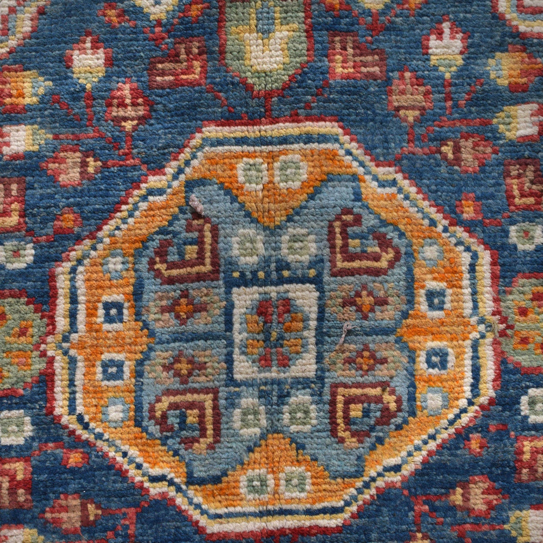 Handmade Afghan Carpet 5' 7" x 7' 8" - No. AL41976