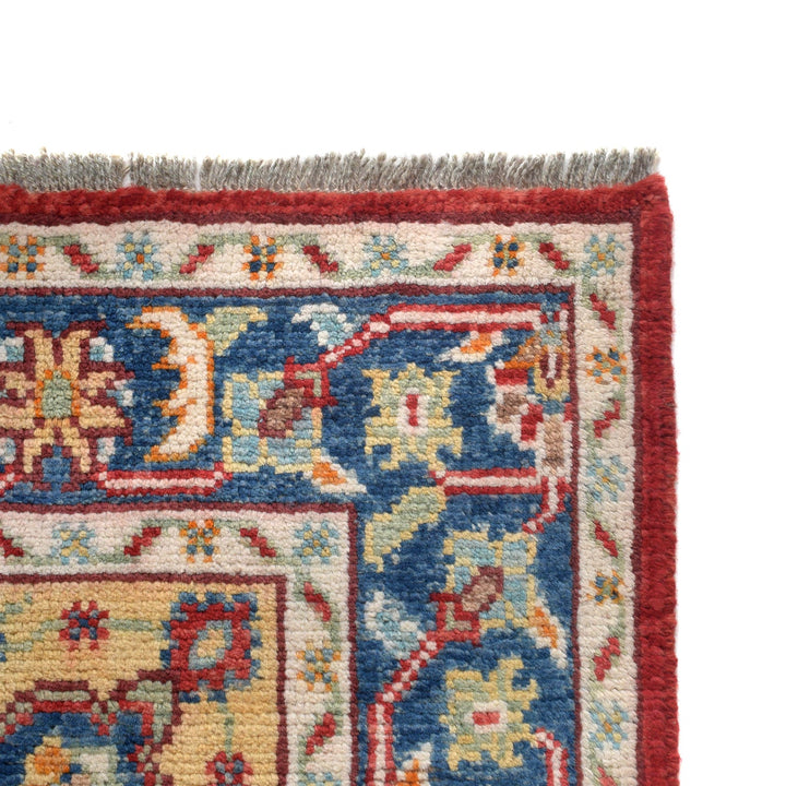 Hand Knotted Persian Heriz Area Rug 4' 0" x 5' 9" - No. AL30869