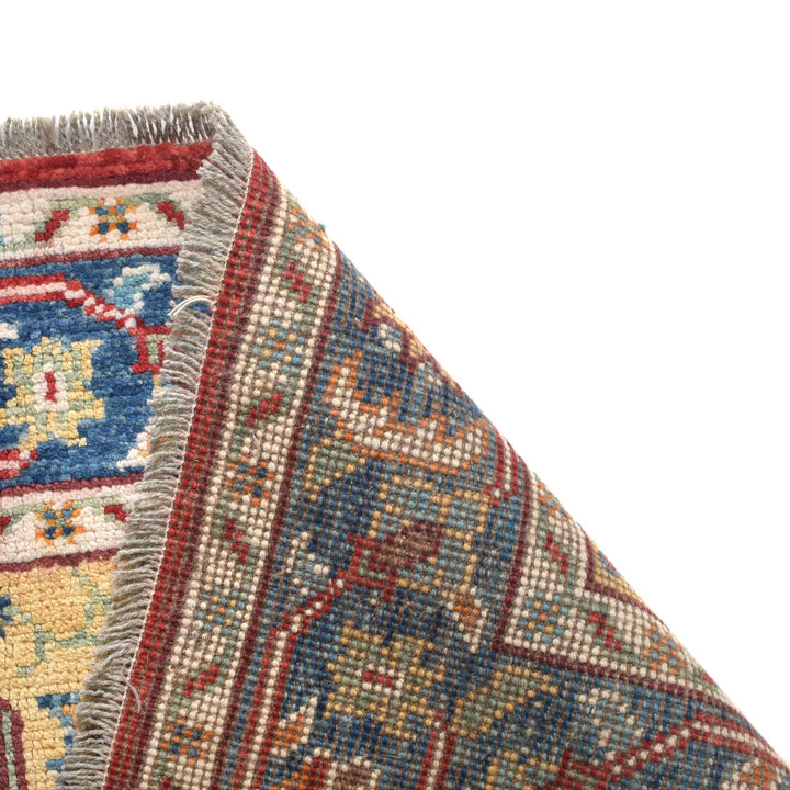 Hand Knotted Persian Heriz Area Rug 4' 0" x 5' 9" - No. AL30869