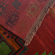 Red Color Baluchi Rug 4' 1" x 6' 7" - No. AL81313