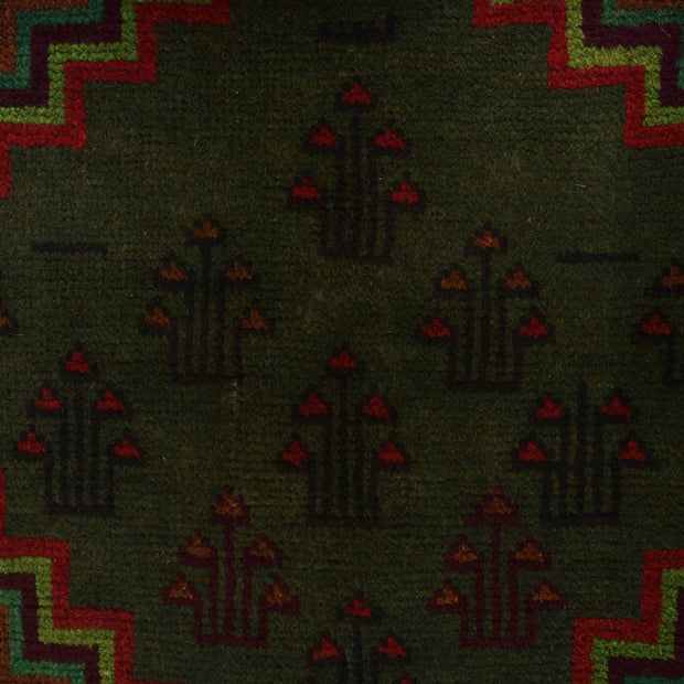 Tribal Baloch Rug 4' 5" x 5' 10" - No. AL89702