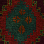 Black Color Baluchi Rug 3' 11" x 6' 3" - No. AL95146