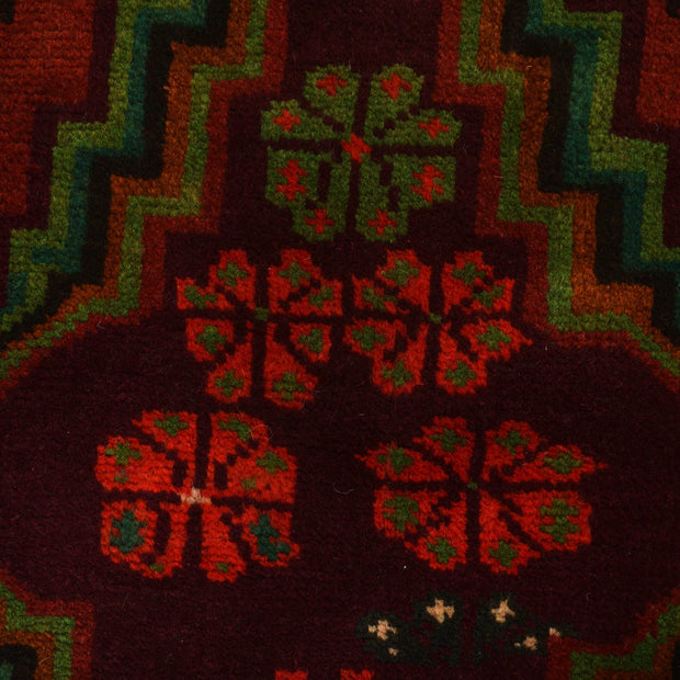 Brown Color Baluchi Rug 4' 1" x 6' 4" - No. AL67227