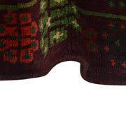 Brown Color Baluchi Rug 4' 1" x 6' 4" - No. AL67227