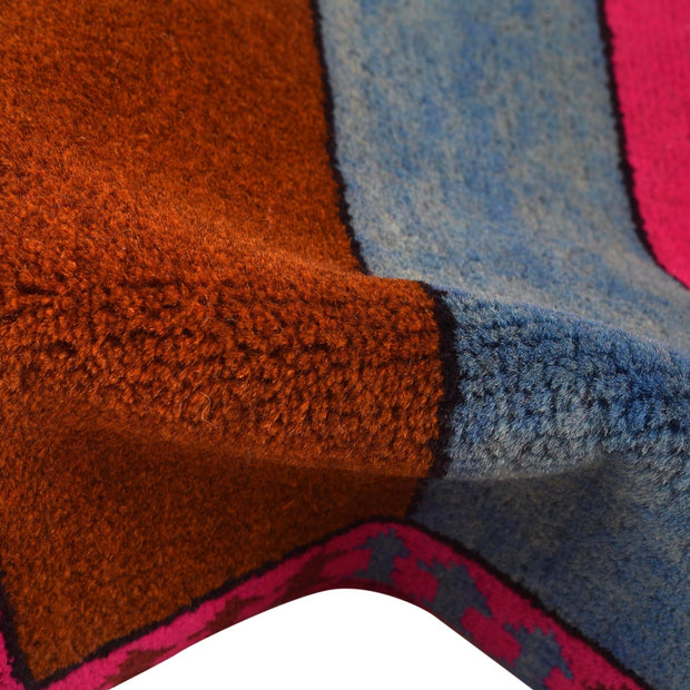 Handmade Afghan War Area Rug 2' 8" x 3' 11" - No. AL89047