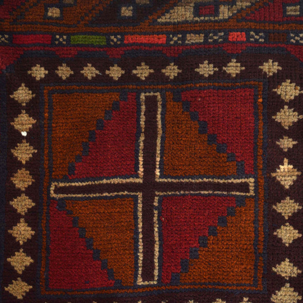 Tribal Baloch Rug 2' 9" x 4' 8" - No. AL15398