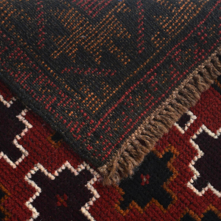 Red Color Baluchi Rug 2' 11" x 4' 9" - No. AL45922