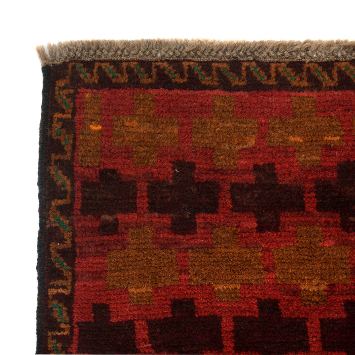 Red Color Baluchi Rug 2' 10" x 4' 5" - No. AL12705