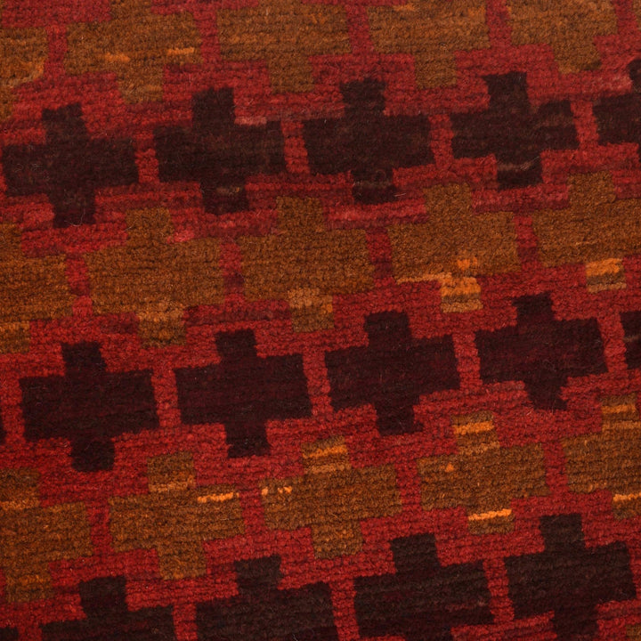 Red Color Baluchi Rug 2' 10" x 4' 5" - No. AL12705