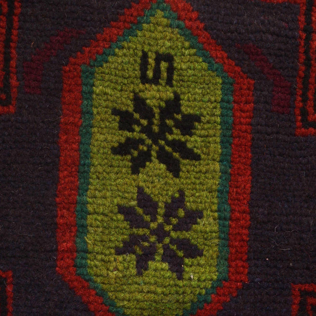 Brown Color Baluchi Rug 4' 1" x 6' 3" - No. AL84005