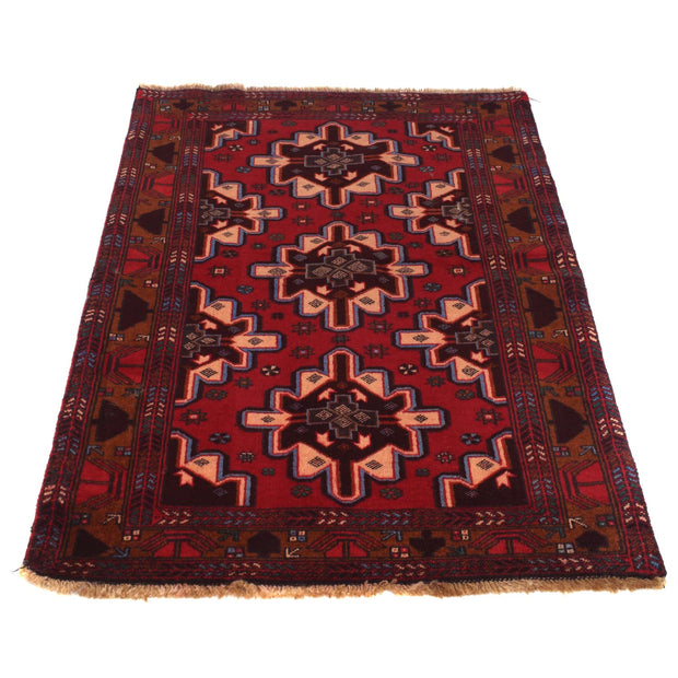 Hand Knotted Baluchi Rug 2' 11" x 4' 6" - No. AL24157