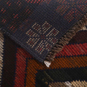 Hand Knotted Baluchi Rug 2' 9" x 4' 6" - No. AL46346