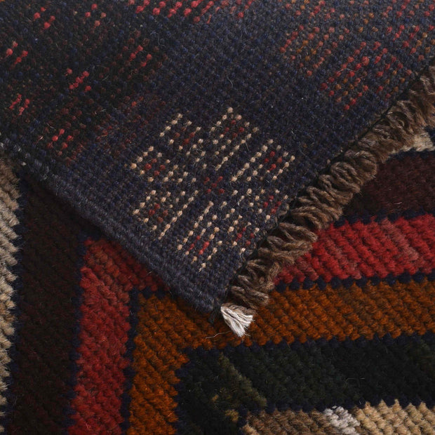 Hand Knotted Baluchi Rug 2' 9" x 4' 6" - No. AL46346