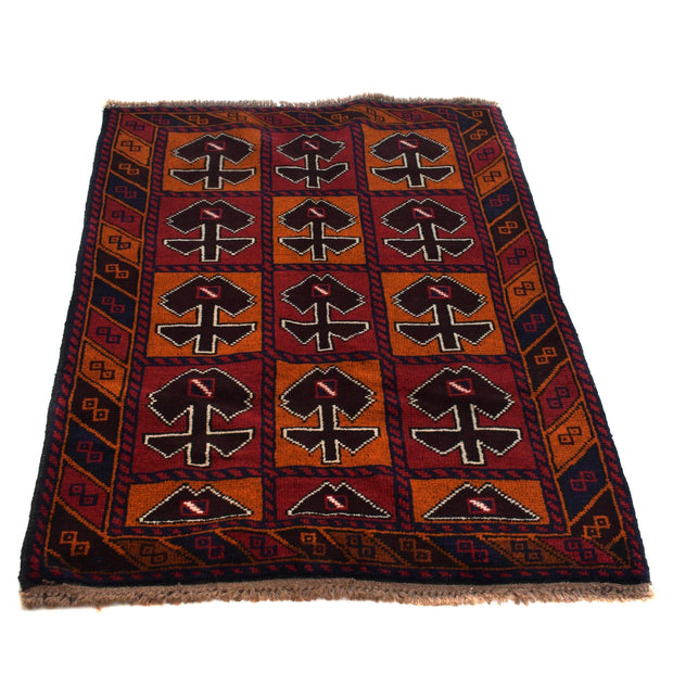 Handmade Balochi Rug 3' 0" x 4' 4" - No. AL94612