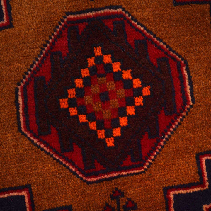 Red Baluchi Rug 3' 2" x 4' 11" - No. AL19277