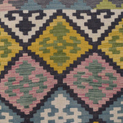 Handmade Turkish Design Wool Kilim Runner 2' 7" x 9' 6" - No. AL88772