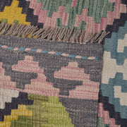 Handmade Turkish Design Wool Kilim Runner 2' 7" x 9' 6" - No. AL88772