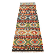 Long Chobi Kilim Runner 2' 9" x 9' 8" - No. AL20339