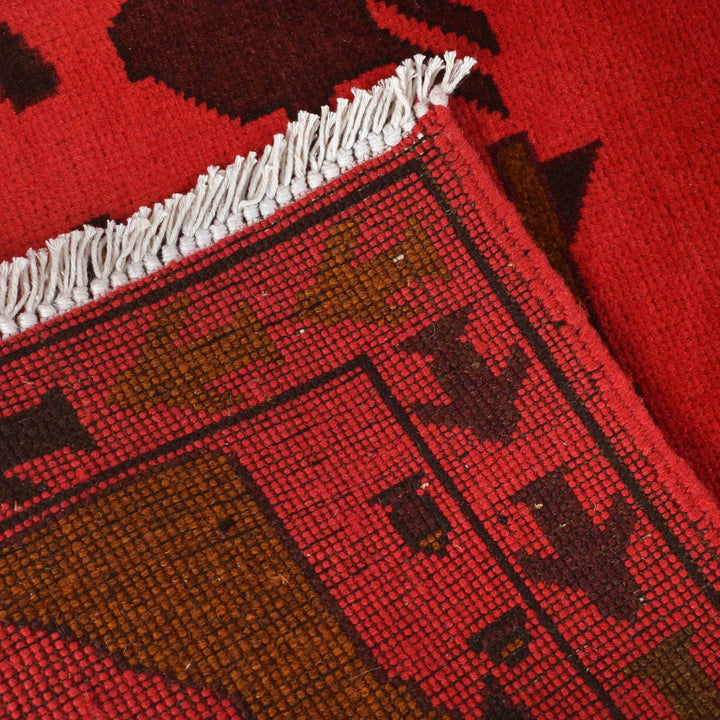 Handcrafted Afghan War Rug 2' 8" x 4' 3" - No. AL97968