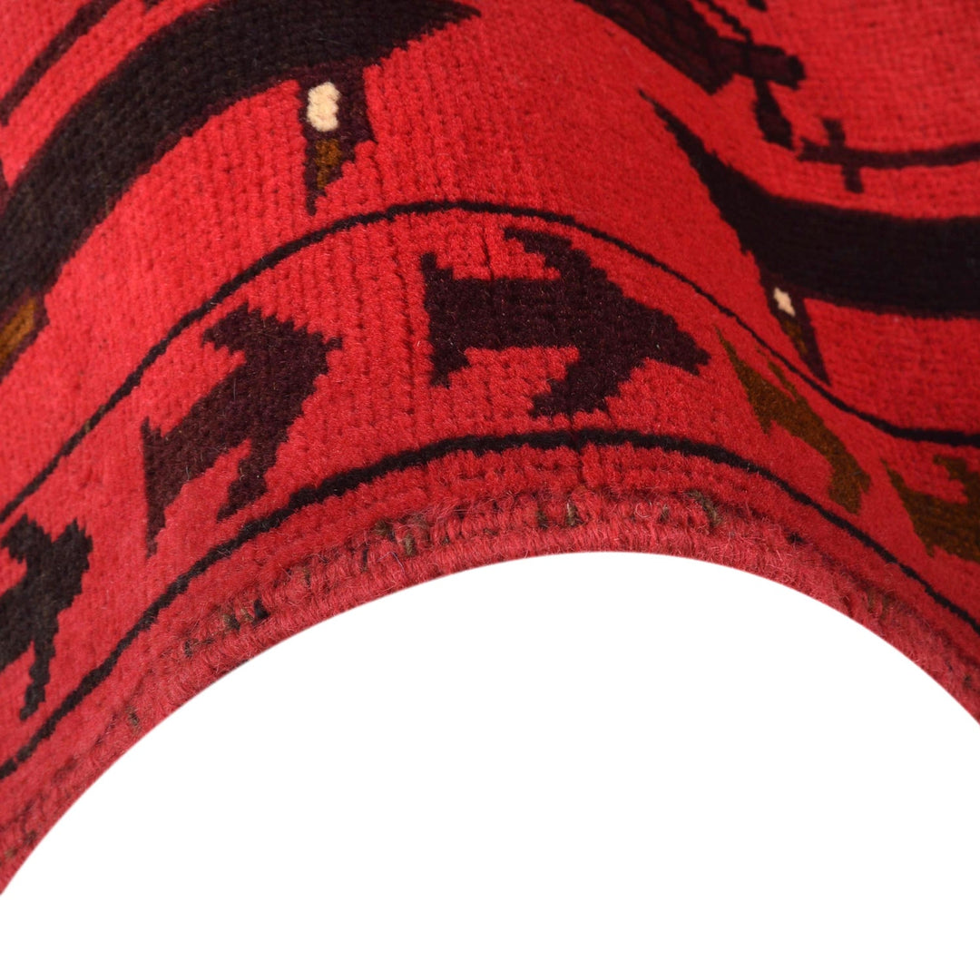 Handcrafted Afghan War Rug 2' 8" x 4' 3" - No. AL97968