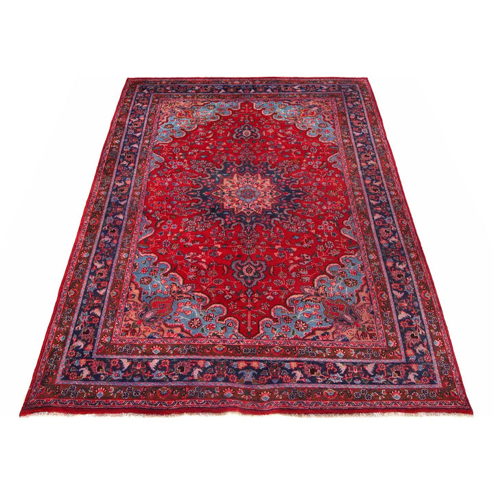 Persian Kashan Rug 6' 6" x 9' 9" - No. AL72065