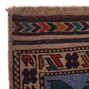 Handmade Afghan War Area Kilim 3' 0" x 4' 4" - No. AL28762