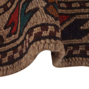 Handmade Afghan War Area Kilim 3' 0" x 4' 4" - No. AL28762