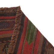 Authentic Afghan War Area Kilim 3' 5" x 4' 5" - No. AL51277