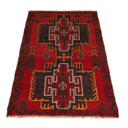 Hand Knotted Baluchi Rug 2' 11" x 4' 5" - No. AL57494
