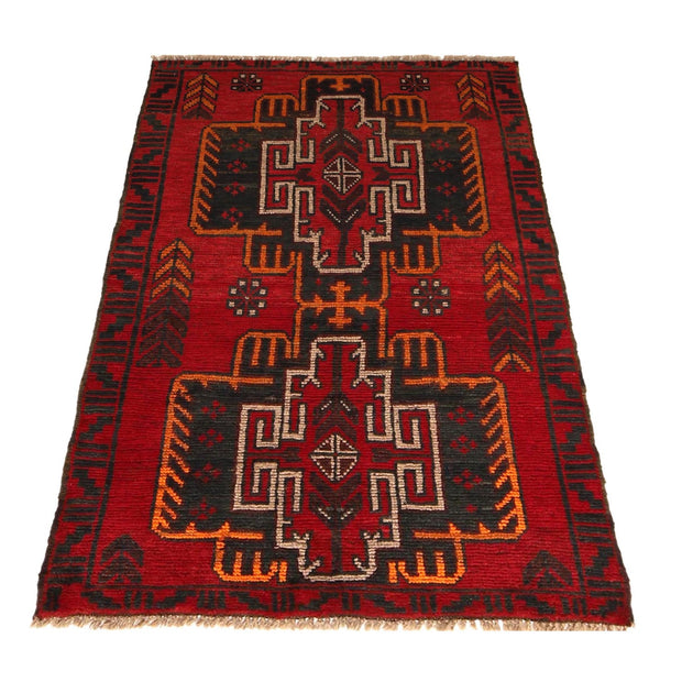 Hand Knotted Baluchi Rug 2' 11" x 4' 5" - No. AL57494