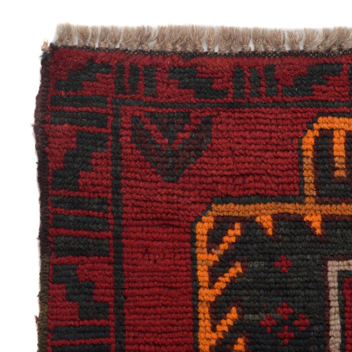 Hand Knotted Baluchi Rug 2' 11" x 4' 5" - No. AL57494