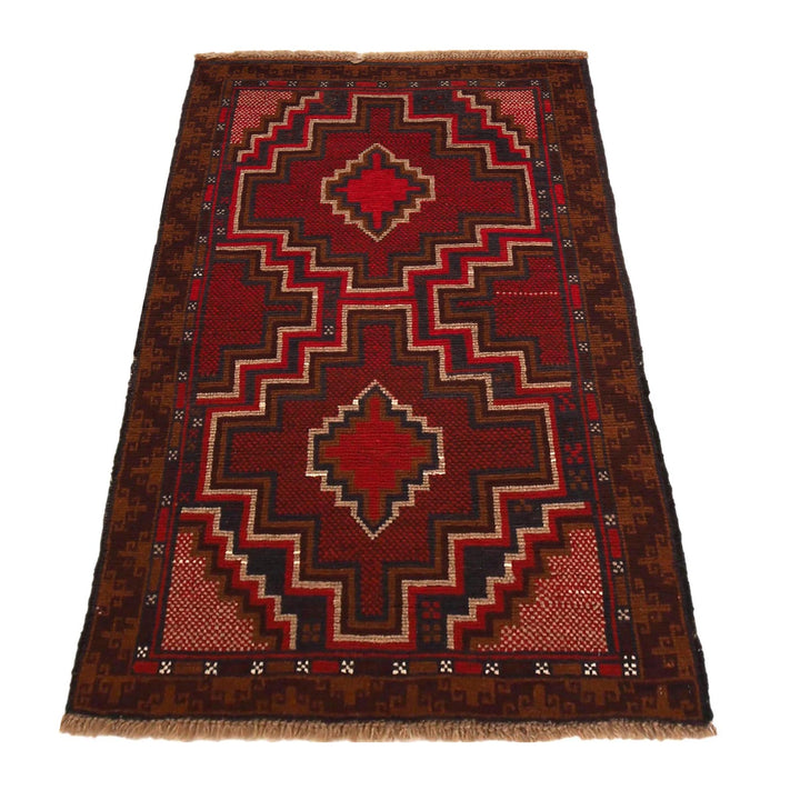 Tribal Baloch Rug 2' 7" x 4' 5" - No. AL55012
