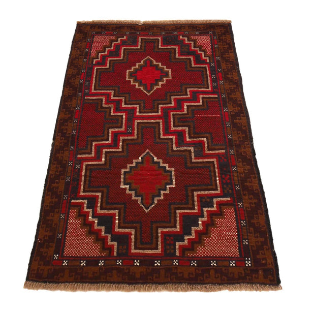 Tribal Baloch Rug 2' 7" x 4' 5" - No. AL55012
