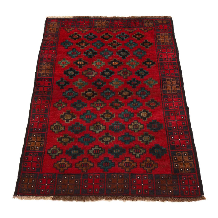 Tribal Baloch Rug 2' 8" x 3' 11" - No. AL71852
