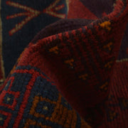 Red Color Baluchi Rug 3' 1" x 4' 8" - No. AL67095