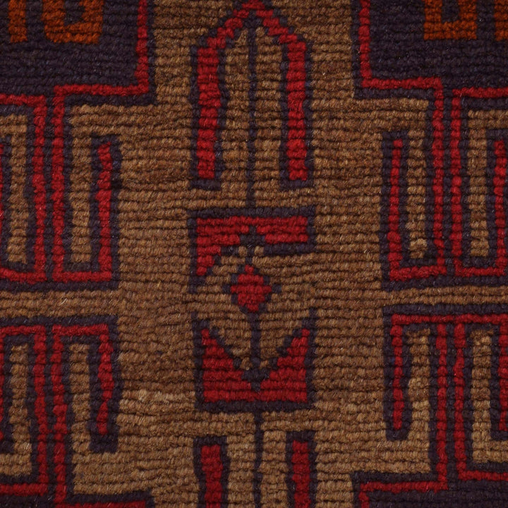 Red Color Baluchi Rug 2' 10" x 4' 6" - No. AL99748
