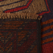 Red Color Baluchi Rug 2' 10" x 4' 6" - No. AL99748