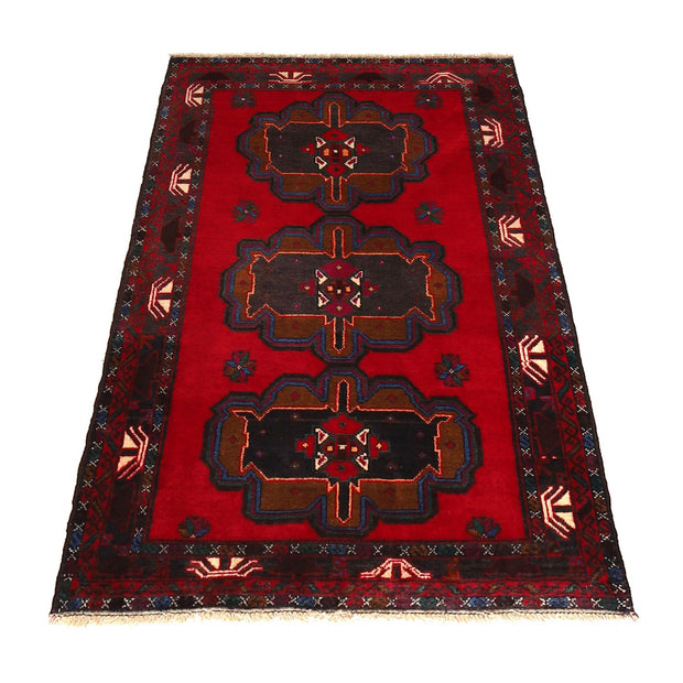 Red Baluchi Rug 2' 11" x 4' 11" - No. AL15481