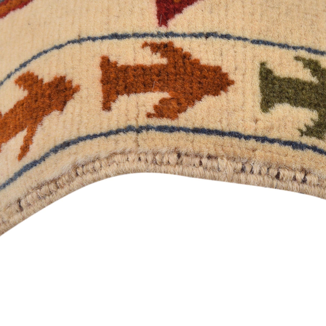 Ivory Color War Rug 2' 9" x 3' 11" - No. AL76552