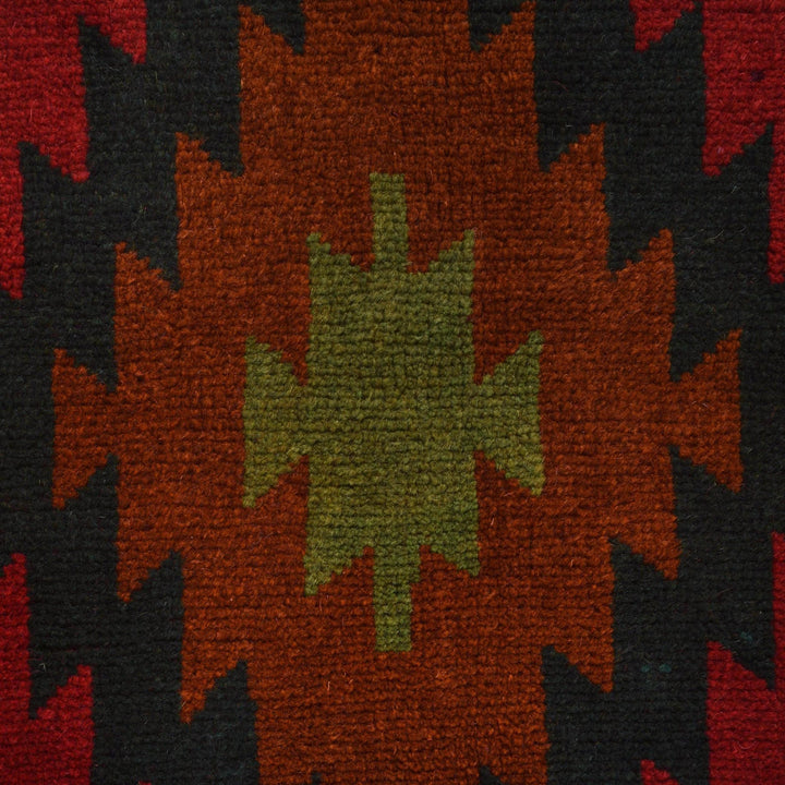 Red Color Baluchi Rug 4' 2" x 6' 8" - No. AL32809
