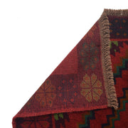 Red Color Baluchi Rug 4' 2" x 6' 8" - No. AL32809